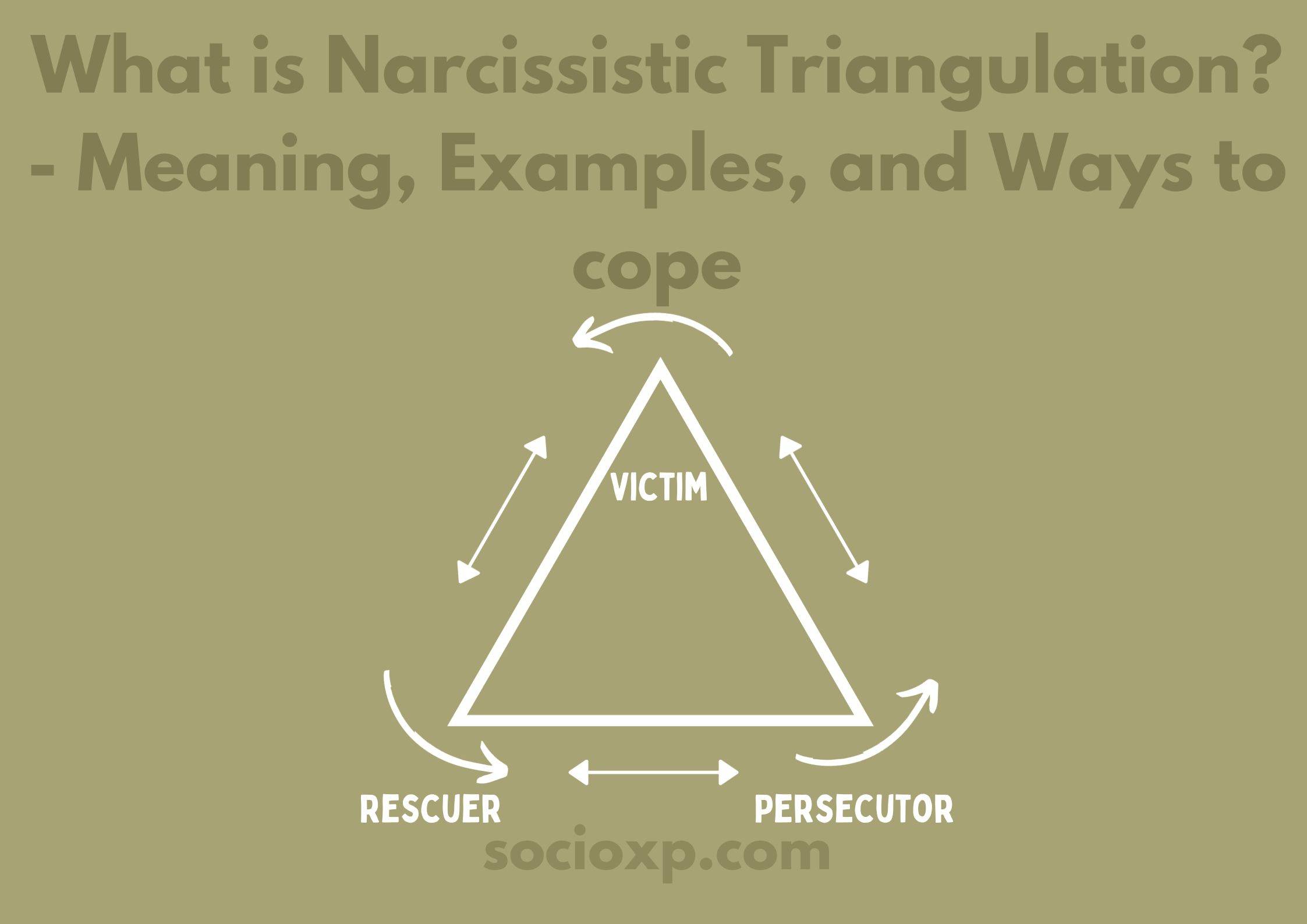 What is Narcissistic Triangulation? - Meaning, Examples, and Ways to cope