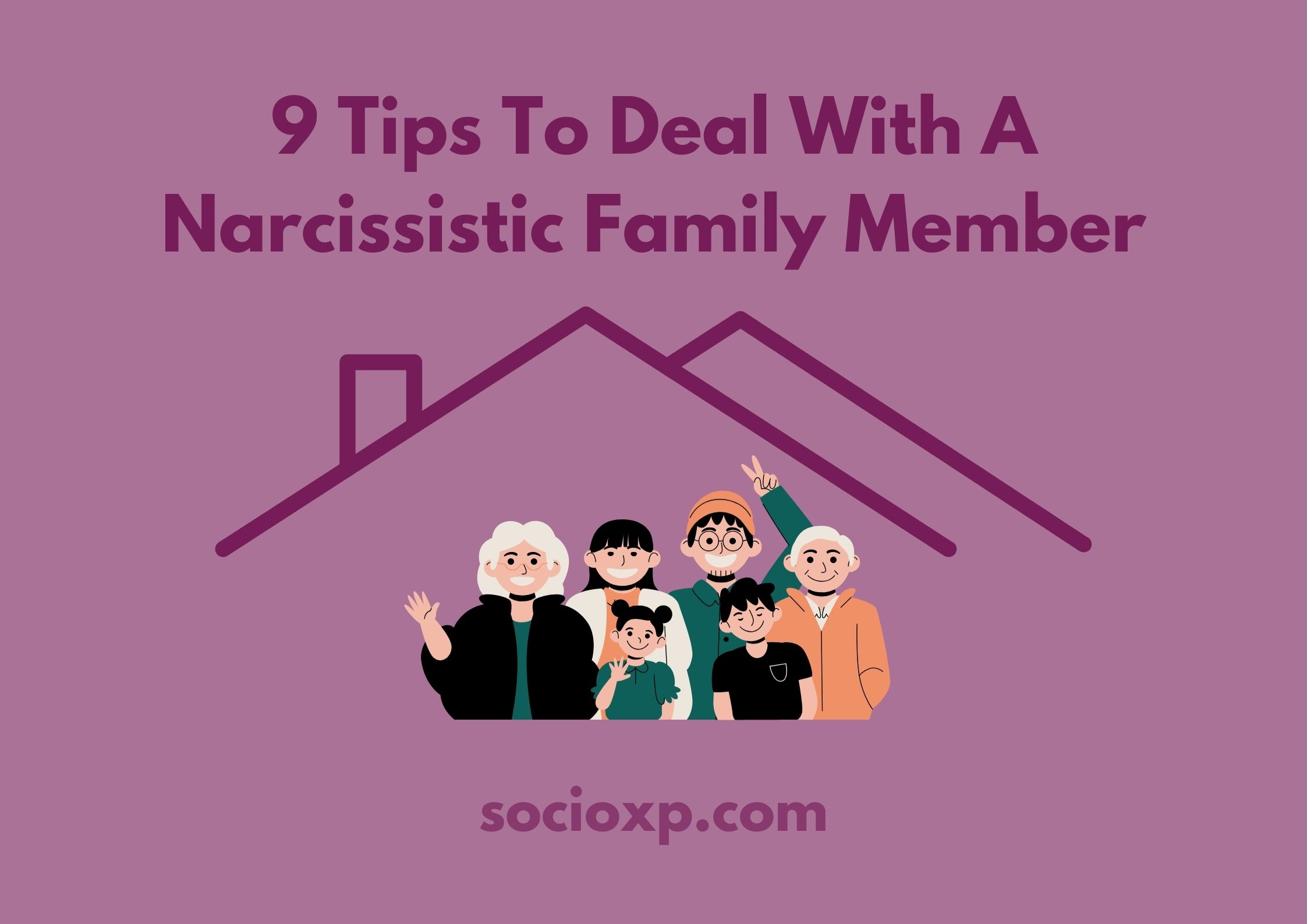 6. They are expert manipulators Although you might have heard how manipulative toxic people are, when you share a relationship with a narcissist you may understand the true meaning of manipulation. They are experts. Without even realizing it, you may be a part of their manipulative tactics. Most people may be able to recognize their patterns, styles, and forms of manipulation like gaslighting, projecting, devaluing, discarding, and so on, but some narcissists can yet find a way to manipulate others, especially their partners. Here are some most common tactics, Playing the Victim – Narcissists can or may use the Victim card or have the victim mentality if they believe that they can gain something out of the guilt-tripping. Narcissists are manipulators and they tend to manipulate people around them to gain benefit. Devaluing – Narcissists would not hesitate to devalue your worth whether it is at home or out in public. They might try to cover up for their mistakes by belittling you. Triangulation – Triangulation is a circumstance, where one person(here the narcissist) tries to get a grip over situations, where they maintain control over their victims or opponents by encouraging differences of opinions and forbidding the other two parties from uniting. They only want to become the centre of the dispute and both parties fight it off to side with them. 7. No Grey Area There is no grey zone for a narcissist, it is either black or white for them, meaning they may only view the situation, person, outcomes, or any judgmental situation in either a black(negative) or white(positive) zone. There is no in-between for them. For instance, There will be no common ground in a competitive situation. It is either they win or lose. And they always prefer to win. So what is theirs and what they feel they desire should be received by them and no one else. Like other people’s attention, validation, and adoration should not be shared by others but solely be focused on them. 8. Pull and Push The narcissist would easily pull you into their world and push you out once their needs are fulfilled. They may take all they desire, in the form of love, respect, and money, and draw you deeper into their narcissistic world. But once they drain your energy, positivity, and love, they may discard you even without blinking. Narcissists discard their partners without feeling guilt or remorse and can move on quickly to their next target with ease. Once the narcissist feels that they have completely used you, they may discard you like you never existed in their world. Narcissists discard their partners just for them to come back begging to take them back into their lives. If you leave the relationship before providing them with what they desire, they may pull you back into the relationship with double force, and thus you may get stuck in their game of pull and push. 9. Everything is about them in the relationship When you are with a narcissist everything is just about them. Every conversation, every action of yours, every topic of discussion. Everything should revolve around them and they should be the focus of every conversation that you have. Thus narcissists are very demanding, and thus everything begins with them, about them, and also ends with them in a relationship. A narcissist is someone who needs attention, praise, ego boost, appreciation, and all such things that may add up to their grandiose image in the form of a narcissistic supply. They would always want to be the center of attraction in all situations. Narcissists have this constant desire to be adored, valued, and appreciated wherever they are. It is always that a relationship works how the narcissist wishes, as they grab the steering wheel of the relationship and drive it as they desire. 10. Split Personalities Dating a narcissist is complicated. The initial stages of a relationship with them may feel like you are walking on rose petals and later stages may be where you may be walking on eggshells. During the initial dating stage, they would shower you with excessive love, compliment you, and make you extremely special. But as the charm and chae of a new relationship fade away, their mask of being the “absolute best partner” falls off and their toxicity seeps in. They switch from being a charming partner to someone you barely know. So if you are experiencing the same situation, you are dealing with a split personality narcissist. 11. Inability to let you in Narcissists have multi-layered personalities, through which they do not let in anyone deeper than a certain level because deep down they have hidden insecurities, anxieties, fear, shame, and guilt. Thus they keep these emotions hidden. 9 Tips To Deal With A Narcissistic Family Member